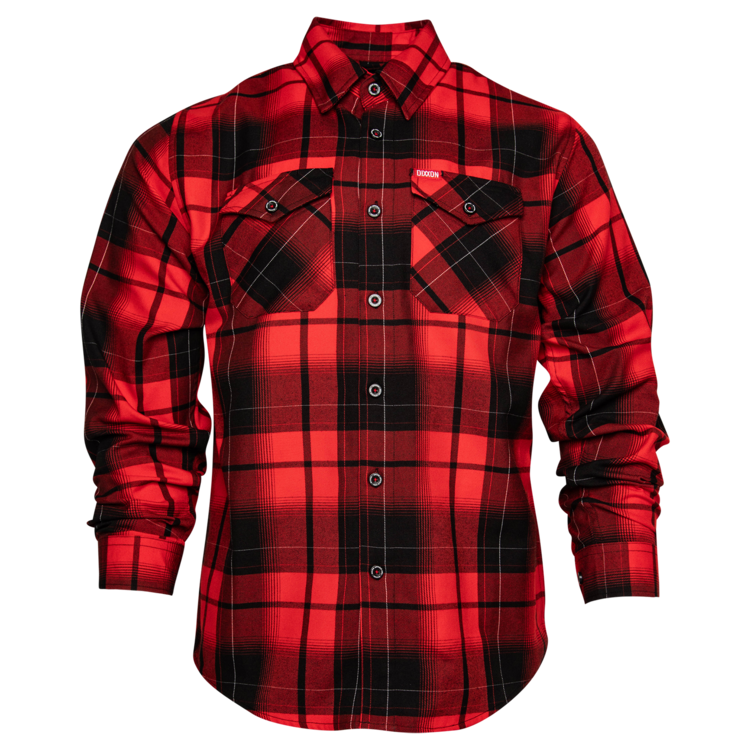 Dixxon Tony Stewart Flannel | Red