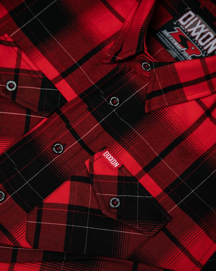 Dixxon Tony Stewart Flannel | Red