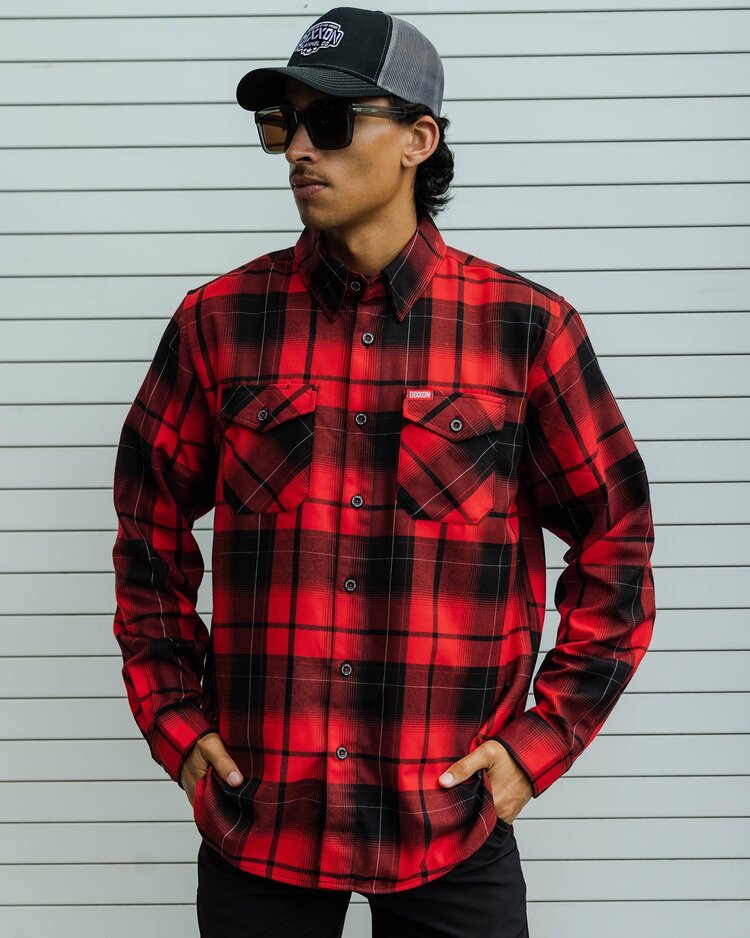 Dixxon Tony Stewart Flannel | Red