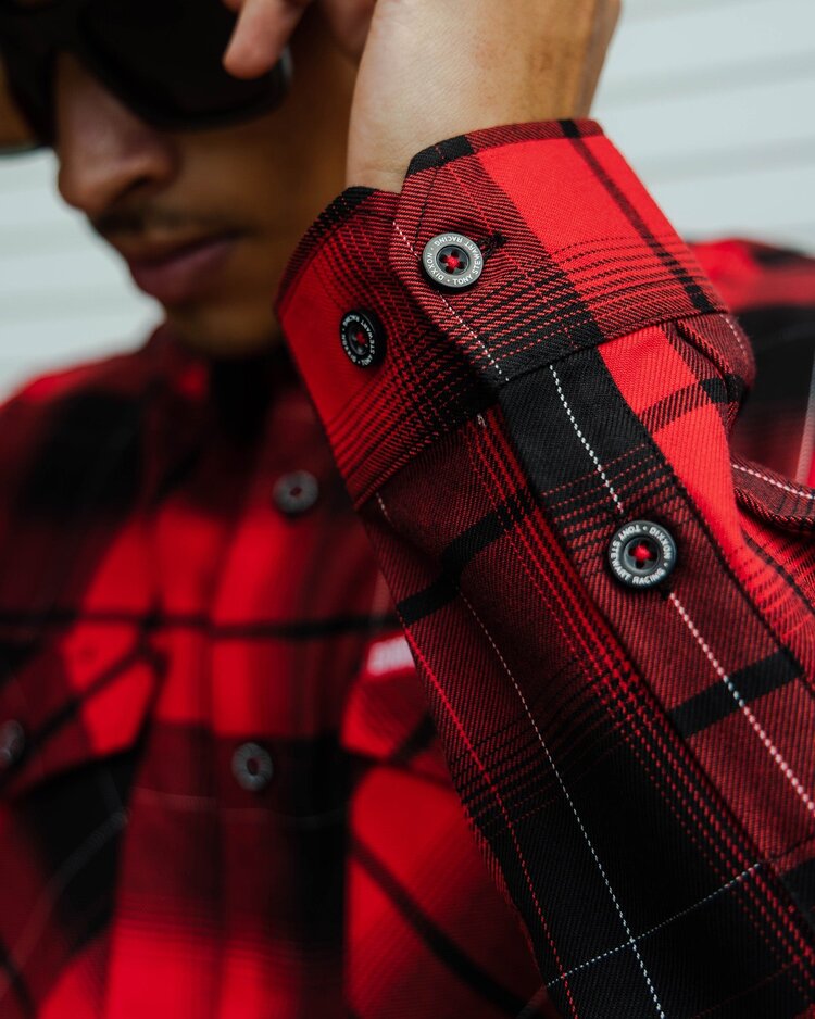 Dixxon Tony Stewart Flannel | Red