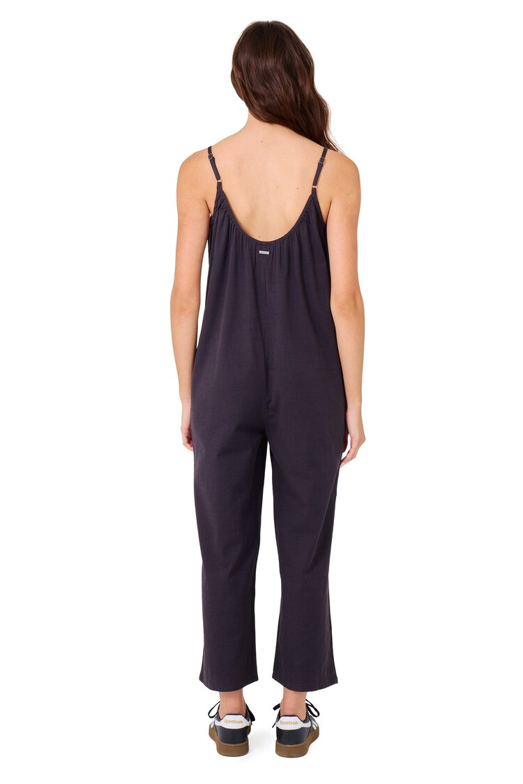 Hurley New Heights Jumpsuit | Off Black