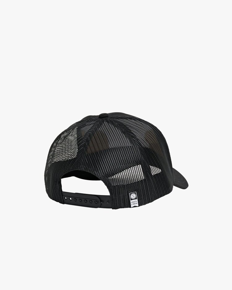 Salty Crew Salty Crew Outlined Retro Trucker | Black