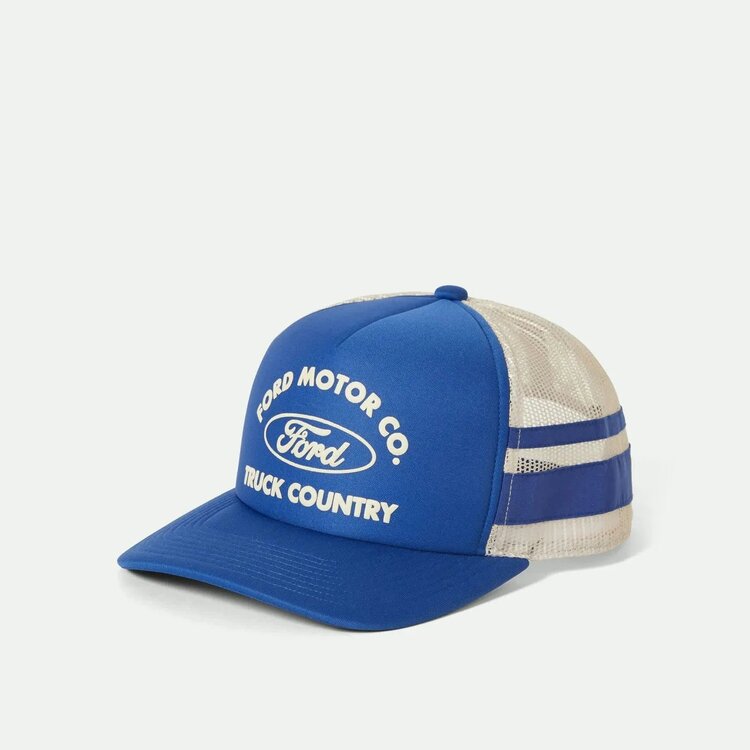 Brixton Brixton Ford Built Tough Mp Trucker | Ford Blue/Wimbeldon White
