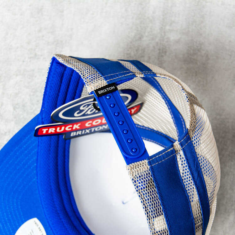 Brixton Brixton Ford Built Tough Mp Trucker | Ford Blue/Wimbeldon White