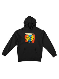 Krooked Moonsmiley Hood | Black/Multi