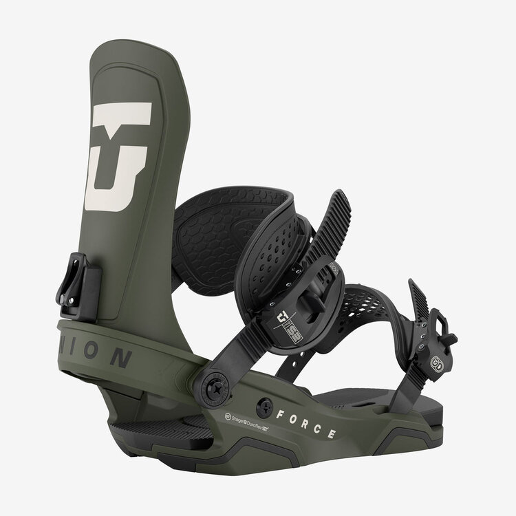 Union Men's Force Snowboard Bindings | Army Green