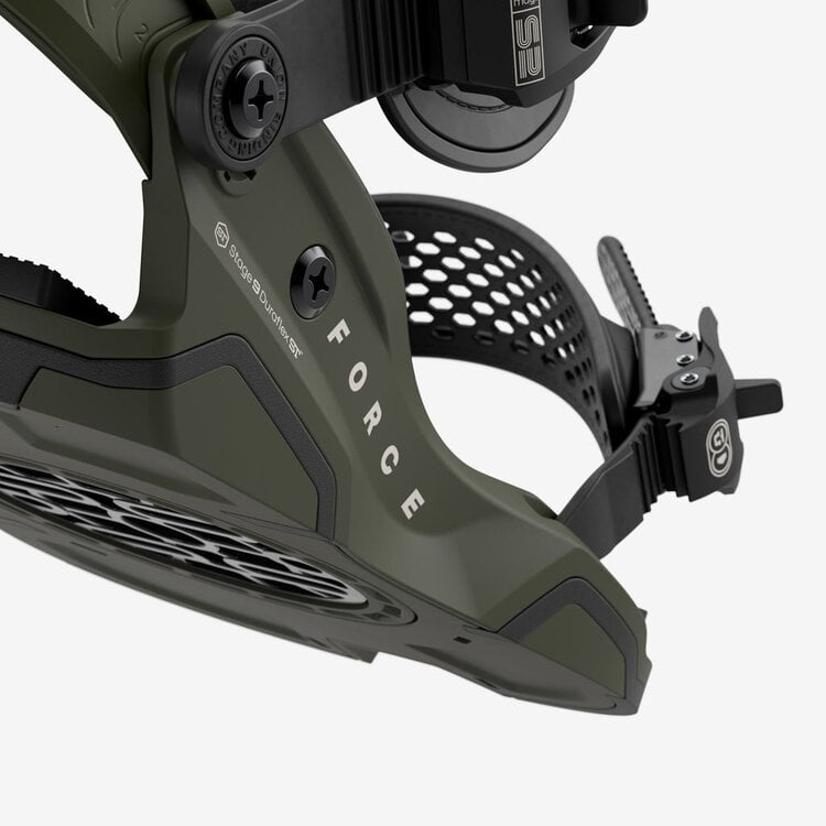 Union Men's Force Snowboard Bindings | Army Green
