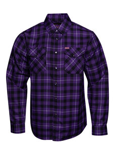 Dixxon Dixxon The Merit Flannel | Pruple/Black