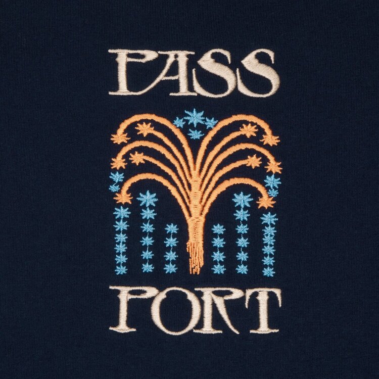 Pass~Port Pass~Port Roman Candle Tee | Navy