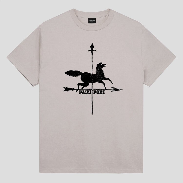 Pass~Port Weathervane Tee | Stone