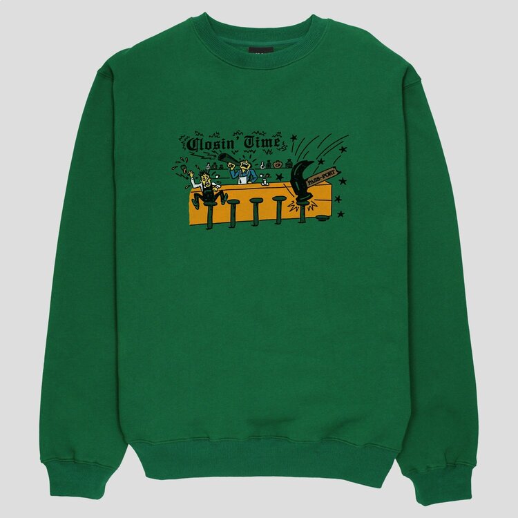 Pass~Port Closin' Time Sweater | Kelly Green