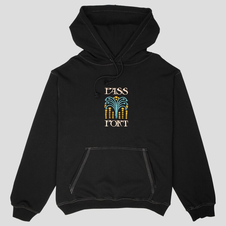 Pass~Port Roman Candle Hoodie | Black