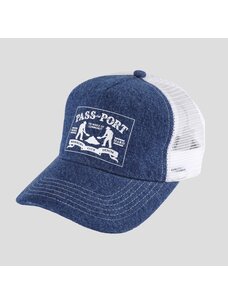 Pass~Port Pass~Port Workers Club Denim Packers Trucker | Washed Dark Indigo