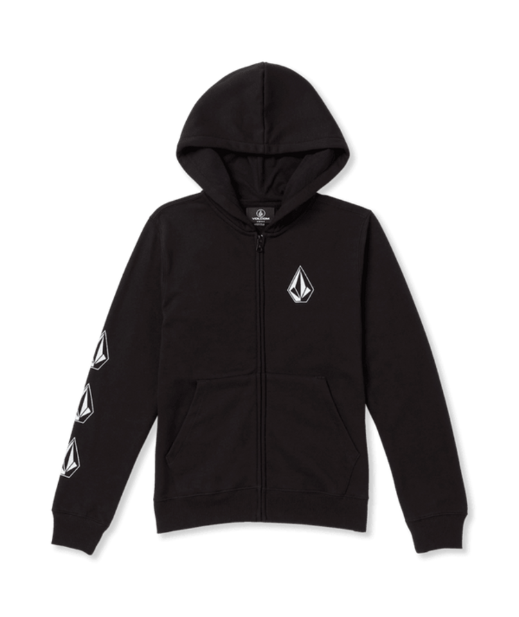 Volcom Volcom Big Boys' Iconic Stone Zip Hoodie | Black