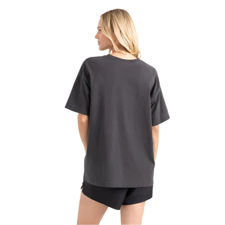 Roark ROARK TOMAS WILDFLOWER OVERSIZED TEE BLACK