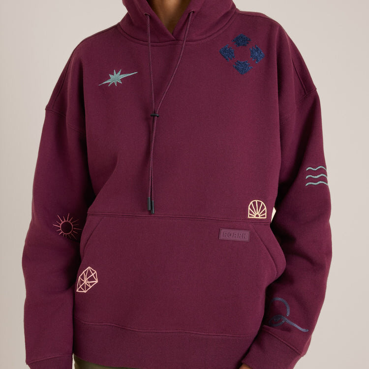 Roark ROARK HIKER HOODIE BLACKBERRY