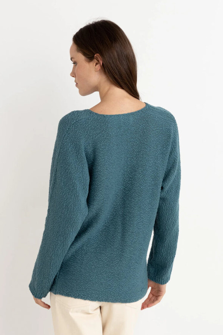 Rhythm Rhythm Adele Oversized Long Sleeve Knit | Teal