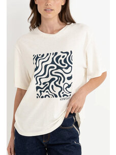 Rhythm Rhythm Waverly Oversized T-Shirt | Vintage White