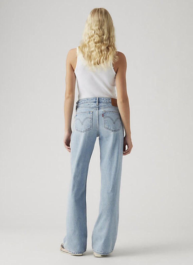 Levi's Low Loose | Blasted Stone Clean