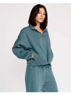 Volcom Volcom Stone Soft Quarter Zip | Emerald Green