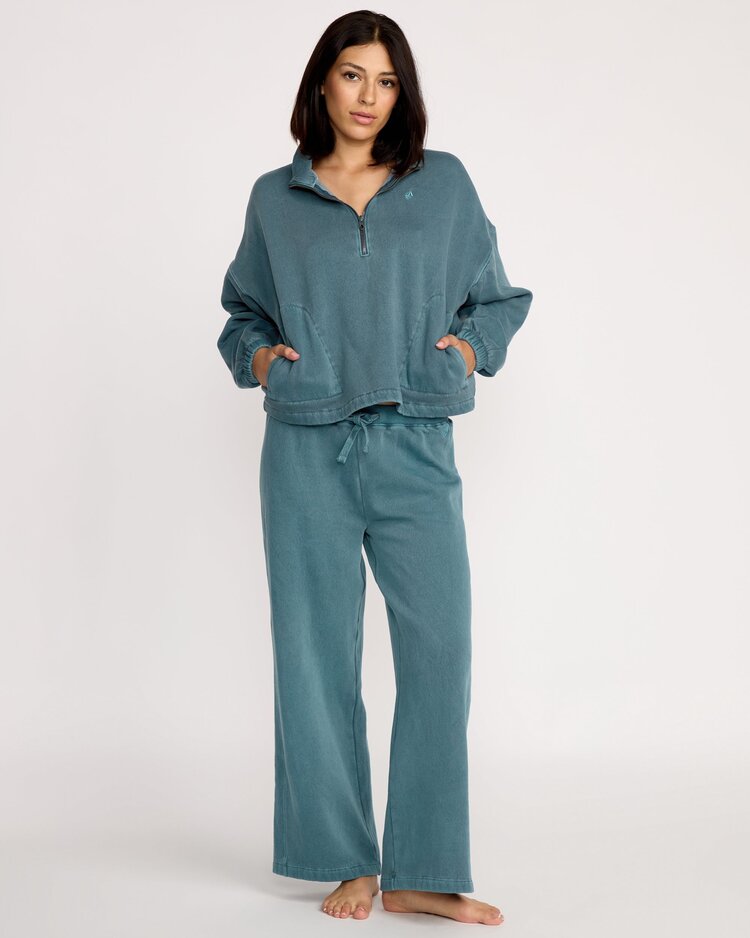 Volcom Volcom Stone Soft Quarter Zip | Emerald Green