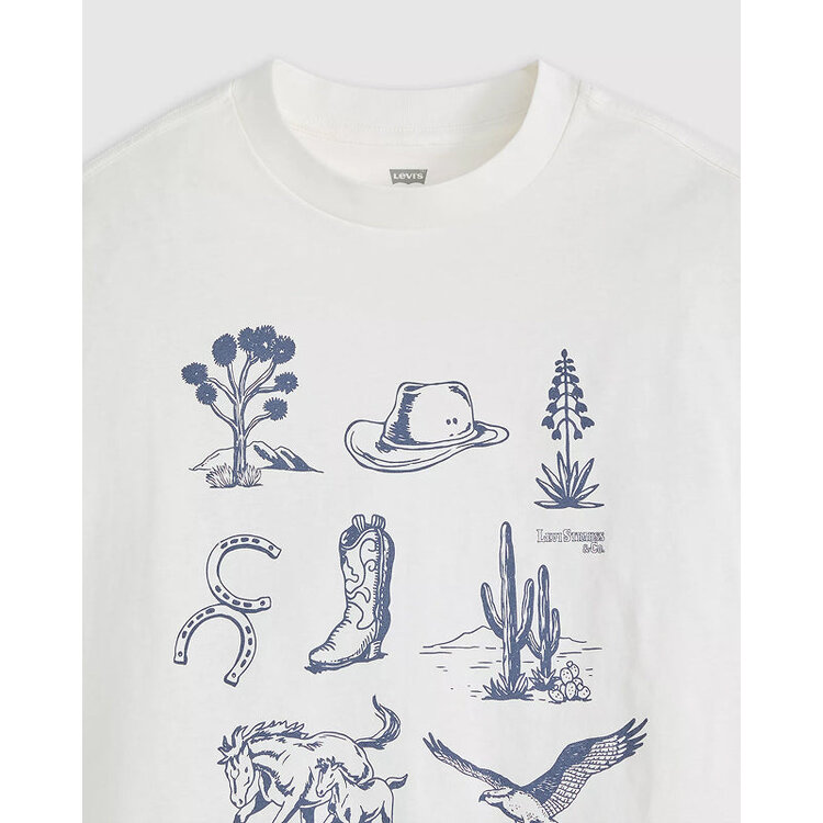 Levi's LEVIS GRAPHIC SHRT STK TEE WSTRN SUG SWIZ