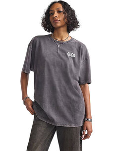 Vans VANS W EARTHBOUND OUTSIZED SS FADED BLACK