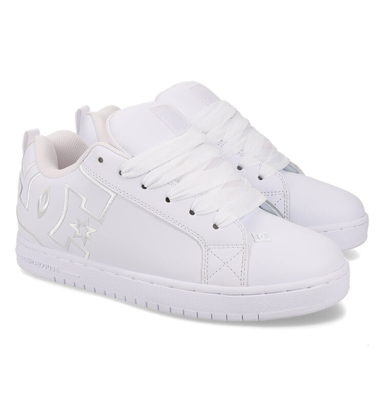 DC DC Court Graffik | White/White