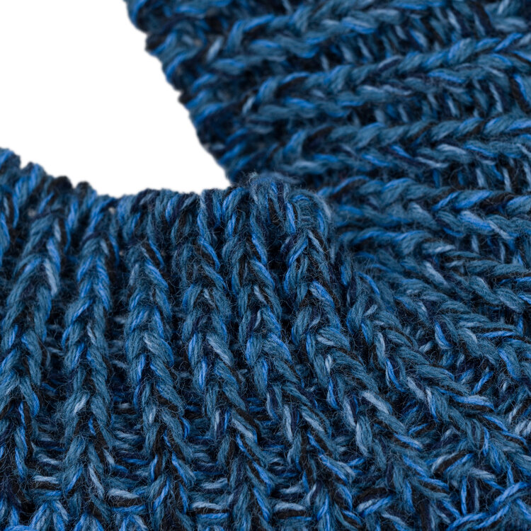SOUVENIR Multi Yarn Burgular Mask | Blue