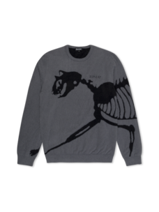 Ripndip Ripndip Fossil Mohair Sweater | Charcoal