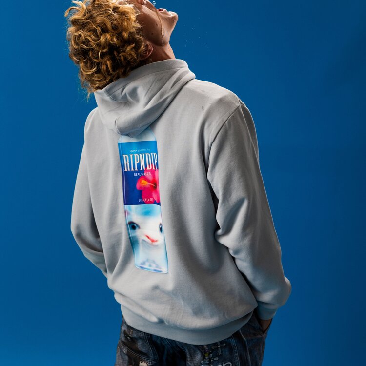 Ripndip Hoodie Real Water | Powder Blue