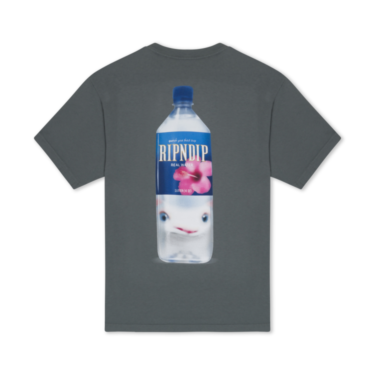 Ripndip Ripndip Tee Real Water | Charcoal