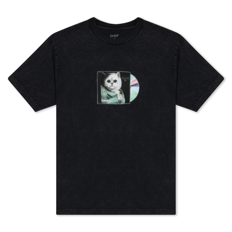 Ripndip Tee Lil Nerm 3 | Black Vintage Wash