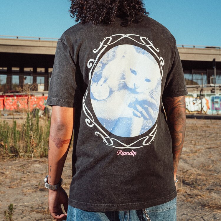 Ripndip Ripndip Tee Memories | Black Vintage Wash