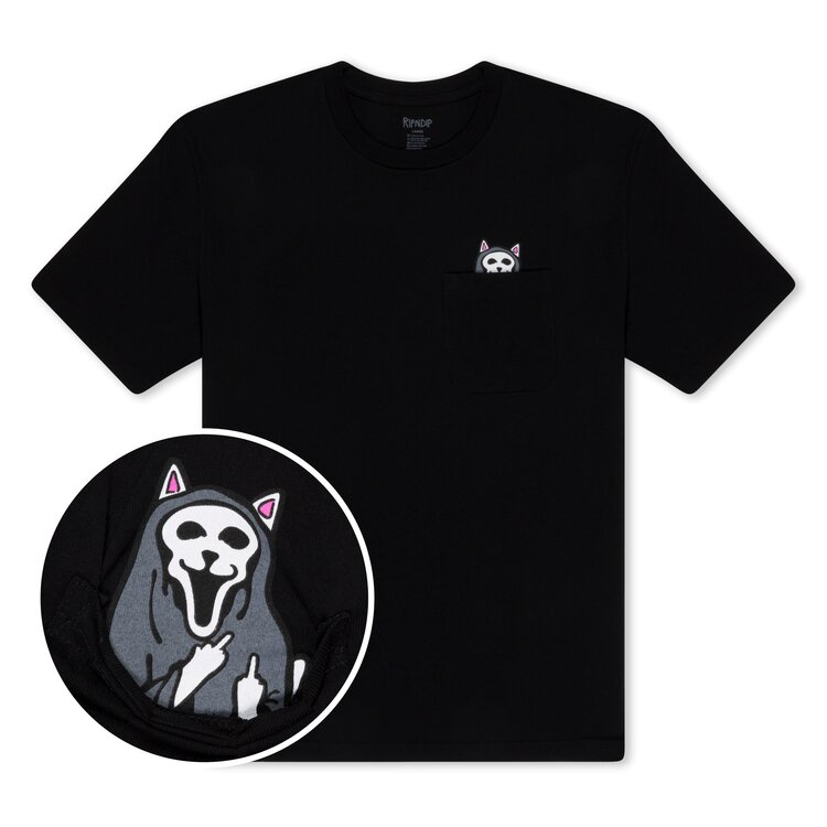 Ripndip Pocket Tee Trick or Treat | Black