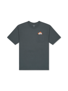 Ripndip Pocket Tee Its Nerm | Charcoal