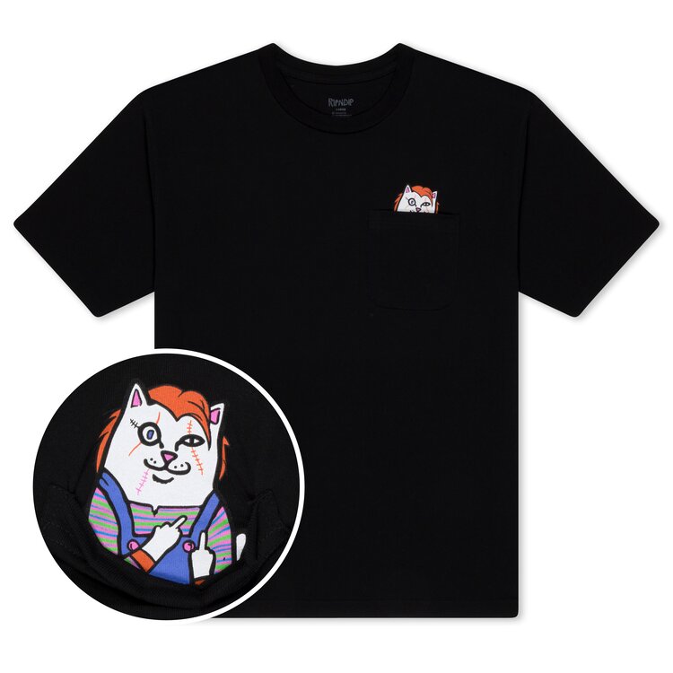 Ripndip Ripndip Pocket Tee Childs Play | Black