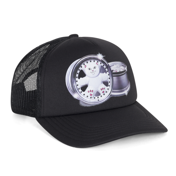 Ripndip Trucker Hat Nerm Wheels | Black
