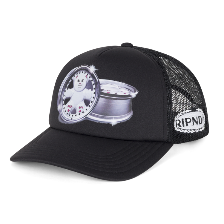 Ripndip Trucker Hat Nerm Wheels | Black