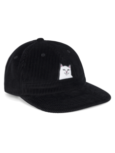 Ripndip Ripndip Strapback Lord Nermal Corduroy | Black