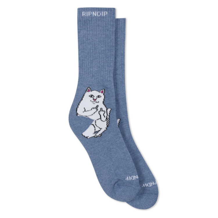 Ripndip Ripndip Socks Lord Nermal | Slate Heather