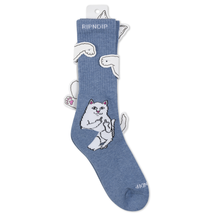Ripndip Ripndip Socks Lord Nermal | Slate Heather