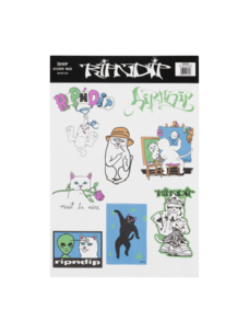 Ripndip Ripndip Ace Sticker Sheet