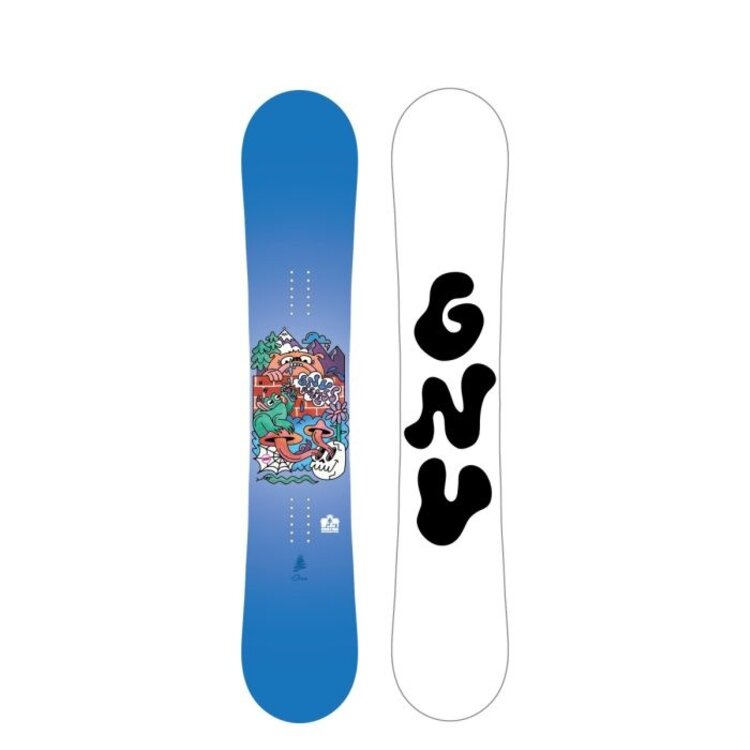 GNU Kids' Recess Package Grom 2026 Snowboard Package