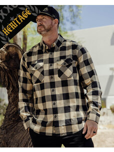 Dixxon Dixxon Bravo Heritage Flannel | Brown/Black