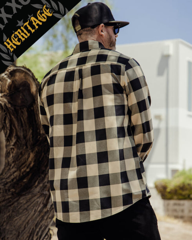Dixxon Dixxon Bravo Heritage Flannel | Brown/Black
