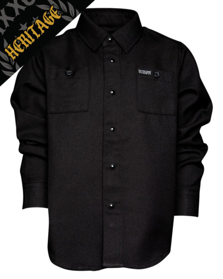 Dixxon Youth Outlaw Heritage Flannel | Black