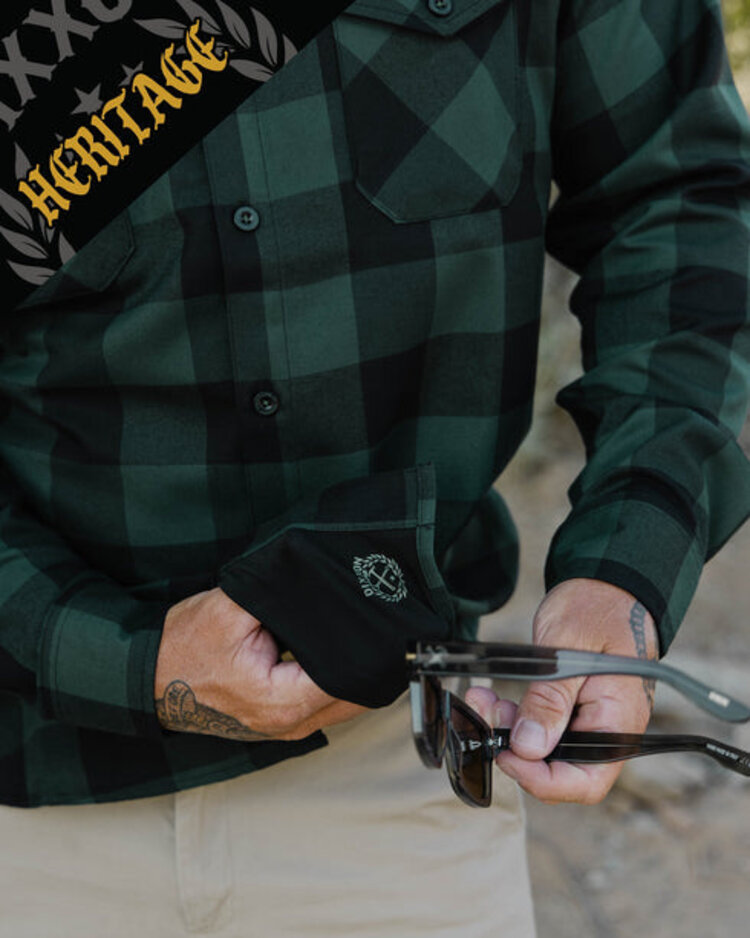 Dixxon Dixxon Evergreen Heritage Flannel | Green