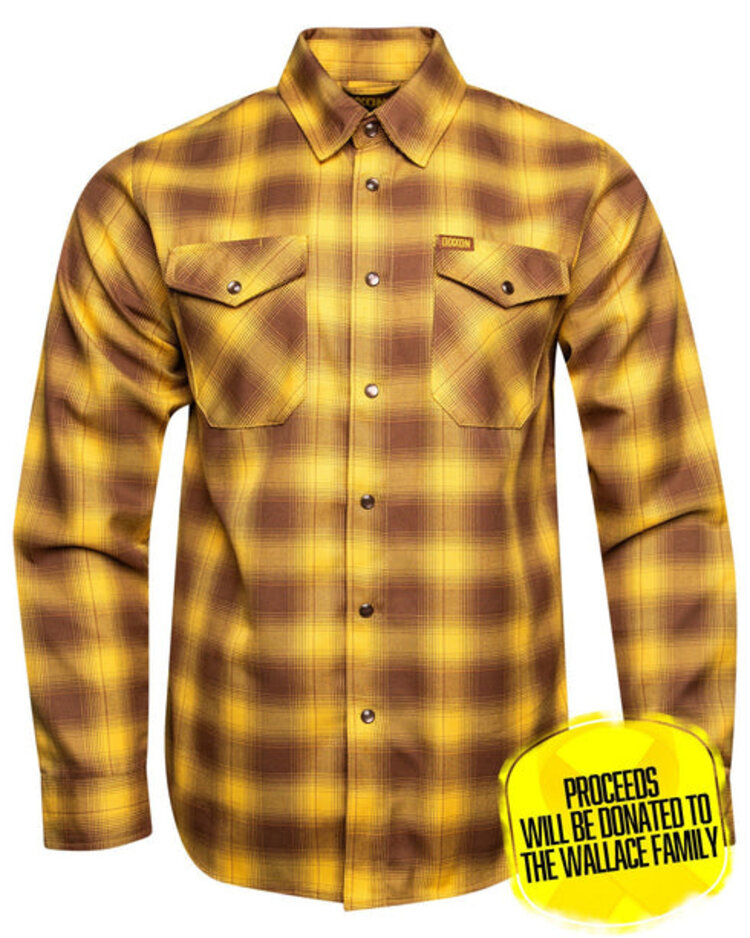 Dixxon The Friar Flannel | Yellow