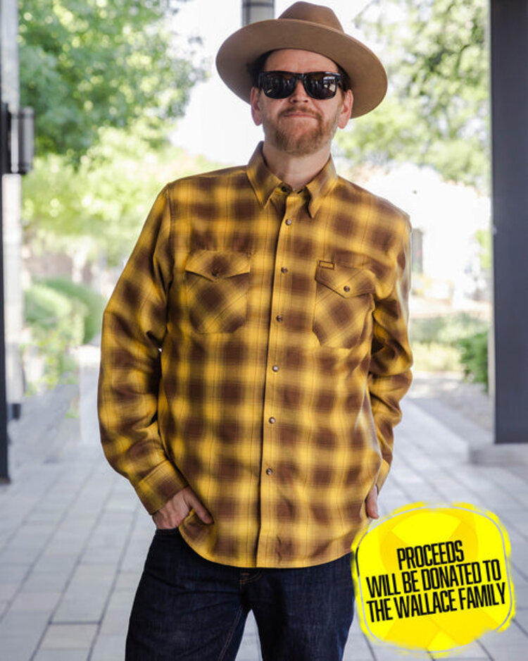 Dixxon Dixxon The Friar Flannel | Yellow